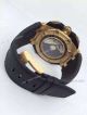 Copy Audemars Piguet Watch Black Dial Black Rubber Yellow Gold  (7)_th.jpg